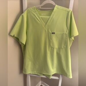 Figs Lime Green Scrub Set 2XL